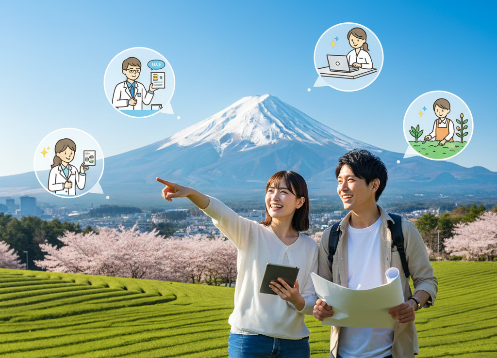 静岡で描く、新しいキャリアと理想の暮らし　ー　後悔しない転職を叶えるために、今知っておきたいこと　ー　