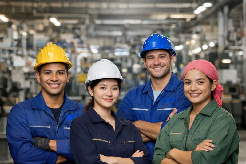 外国人派遣ならイズミヒューマンアップ｜静岡の製造業に「安心」と「即戦力」を。